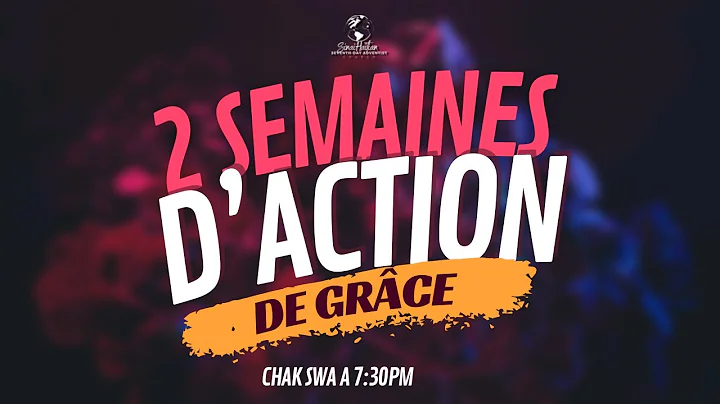 2 Semaines dAction de Grace | 9me Soire | Dr. Arbentz P. Antoine | 12.27.2022 | Sinai SDA Church