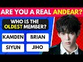 AMPERS&amp;ONE QUIZ: Only Real ANDEAR Will Pass This Challenge!💙| K-Pop Quiz Game 2025