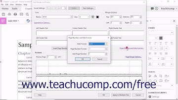 Acrobat Pro DC Tutorial Adding Headers and Footers - Adobe Acrobat Pro DC Training Tutorial Course