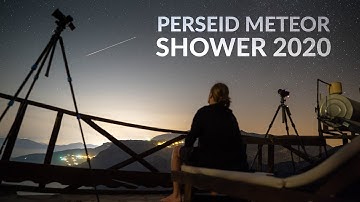 Photographing the 2020 Perseid Meteor Shower in Turkey