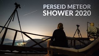 Photographing the 2020 Perseid Meteor Shower in Turkey