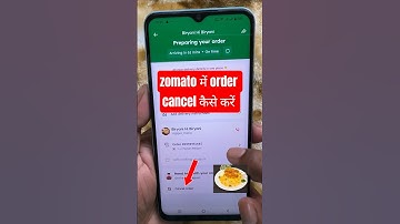 zomato me order cancel kaise kare | zomato order cancel online payment #zomato #ytshorts #shorts
