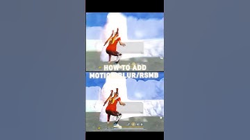 HOW TO ADD MOTION BLUR/RSMB ON GAMEPLAY IN NODE VIDEO 🏴‍☠️ #freefire #foryou #edit #tutorial #ff