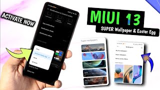 New Tricks MIUI 13 Android 12 After Update Super Wallpaper & Easter Egg Features Activate Now screenshot 4