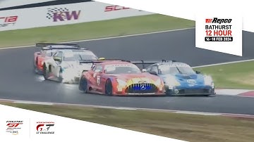DRAMA With 7 Minutes to Go! | 2024 Repco Bathurst 12 Hour | IGTC + Fanatec GT Australia