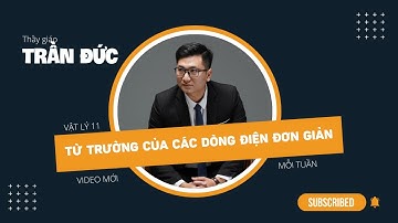 Vật lý 11 | TỪ TRƯỜNG của các dòng điện ĐƠN GIẢN | Từ trường | Thầy Trần Đức