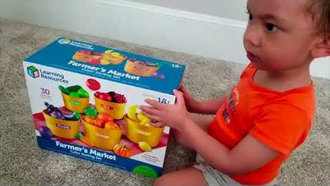 Learn Names of Fruits and Vegetables | Colors for Kids and Toddlers | Educational Video