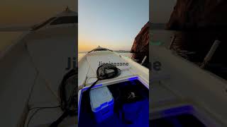 Sunset in the sea 🌅 #jigging #greece #mancing #ψάρεμα
