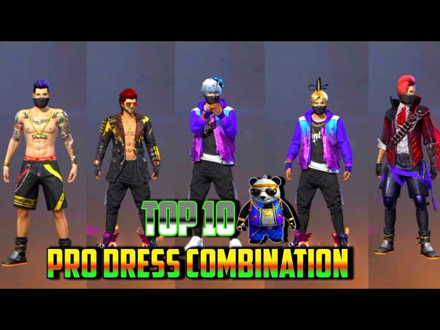 Top 5 Pro Dress Combination Available In Stores | Top 5 Store Dress  Combination In Free Fire - YouTube