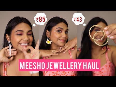 Meesho Jewellery Haul Staring from 85/- 😍