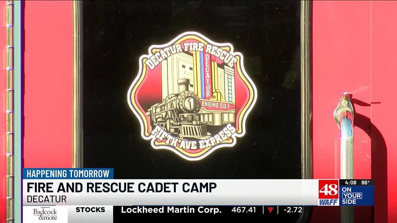 Decatur Fire & Rescue to host hands-on Cadet Camp - YouTube