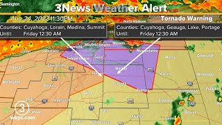 WATCH: Coverage of Thursday's Northeast Ohio tornado warnings