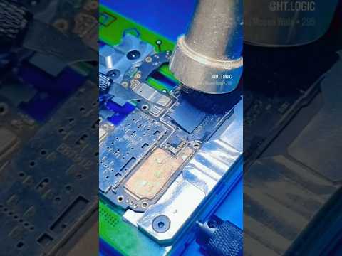 PCB Se CPU Remove Ka Safe Method 🔥 | Mobile Repairing Practical #shorts #sidhumoosewala #295