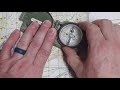 Land Navigation with a Lensatic Compass - fast azimuth technique