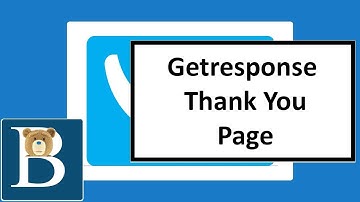 All About Getresponse Thank You Page  Landing Page