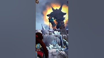 New Snow Map! S3 E 44 Short Gameplay Lara Croft: Relic Run Deca