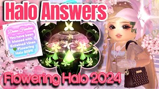 [NEW🌸] HALO ANSWERS To WIN The Entwined Vines 💚 FLOWERING HALO 2024 | Royale High FOUNTAIN ANSWERS screenshot 1
