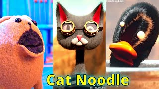 Cat Noodle - Cute and Funny Animation from TikTok (@noodle_and_bun) NEW