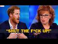 Prince Harry Kicked Off The View After Heated Argument With Joy Behar