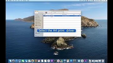 Konica Minolta - Install an Apple Mac OSX Print Driver