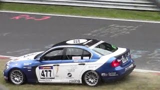 VLN 3 Nordschleife Action Nürburgring 20.06.2015