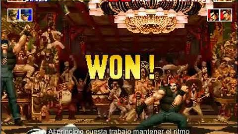 The King of Fighters 94   Throw Glitch Ralf Jones