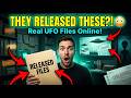 The Government Released UFO Files... And They're Online?! 😳👽 | Free Alien Archives