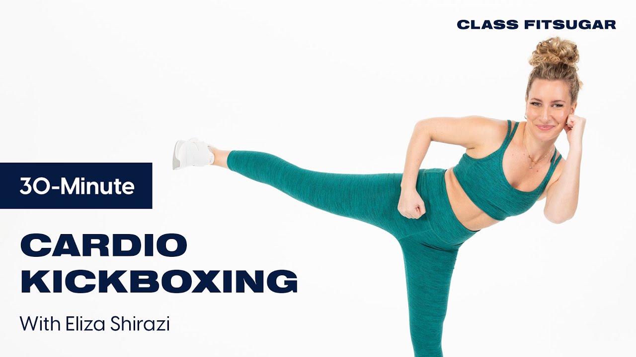 ⁣30-Minute Cardio Kickboxing With Kick It By Eliza | POPSUGAR Fitness