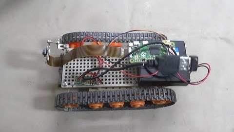 RaspberryPi Zero でリモコンタンク作ってみた