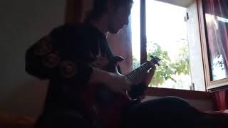Avenged Sevenfold Nightmare guitar cover C F A D G C