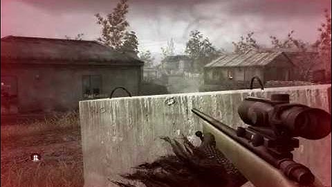 COD4 - CRAZY NO SCOPE ACROSS MAP!! MUST SEE!!