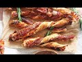 Gruyere Candied Bacon Twists