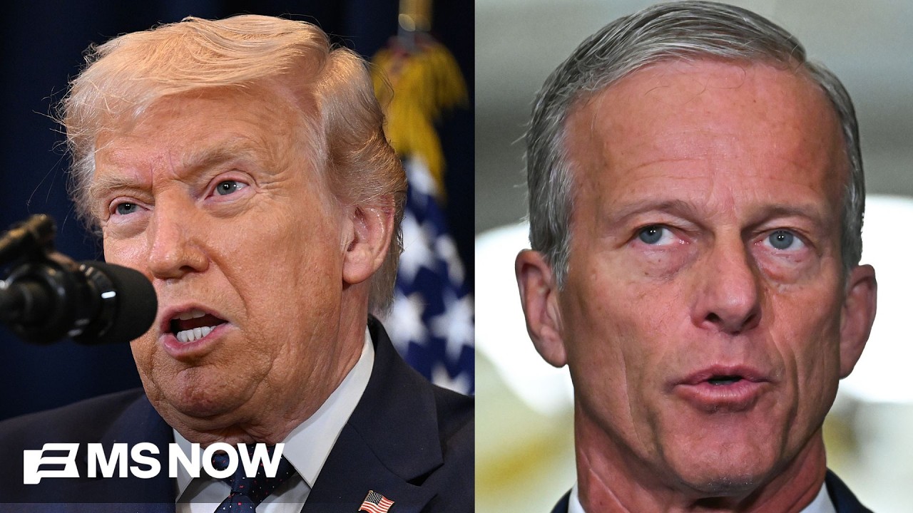 Sen. Thune pushes back on Trump's filibuster demands