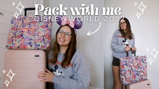 Pack with me for Disney World 2022 ✨  Disney essentials (& attempting to pack in just a carryon)