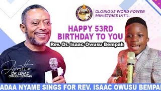 🔥wow!! Akwadaa Nyame shocks Rev. Owusu Bempah on his birthday 🎂🎉😳😲