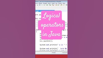 logical operators in java