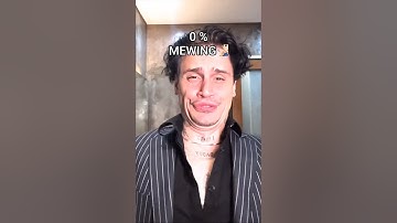 9999 % MEWING 🤫🧏🏻‍♂️💀#mewing #glowup #jawline #tutorial #shorts #shelove