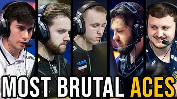 The Most Brutal Pro Aces Of 2024! (CS2)