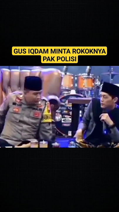Gus iqdam minta rokok ke pak polisi #gusiqdam #shorts