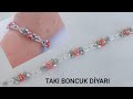 YENİ BAŞLAYANLAR İÇİN ZARİF BİLEKLİK YAPIMI /MAKING ELEGANT BRACELET FOR BEGINNERS /#DİY