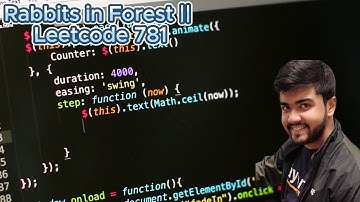 Rabbits in Forest || Leetcode 781 || Math