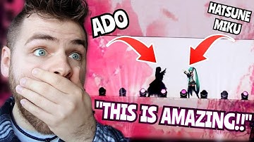 First Time Hearing ADO with HATSUNE MIKU "Sakura Biyori and Time Machine" | LIVE SHOW | REACTION!