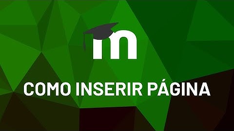 Como inserir página (Moodle 3.9)