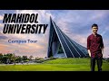 Mahidol university campus tour  thailand vlog