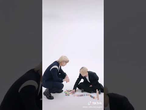 Rm Disturbing Jimin When Playing Jenga And It's So Smooth Like Butter