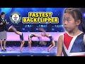 Most handsprings in one minute  guinness world records