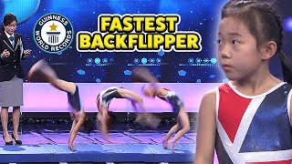 Most Handsprings in One Minute  Guinness World Records