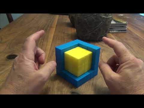 Gray Mirror 4x4 Illusion cube tutorial