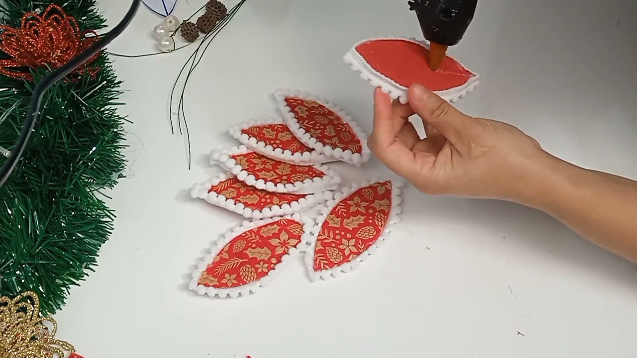 Flores de natal faça você mesmo ✨!!