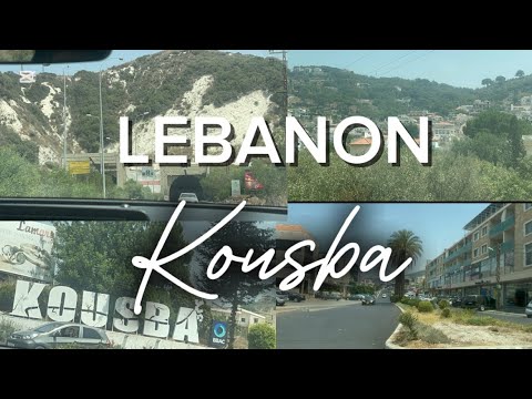 Spectacular View at Kousba Village Lebanon 🇱🇧 ||Summer Vacation 2025